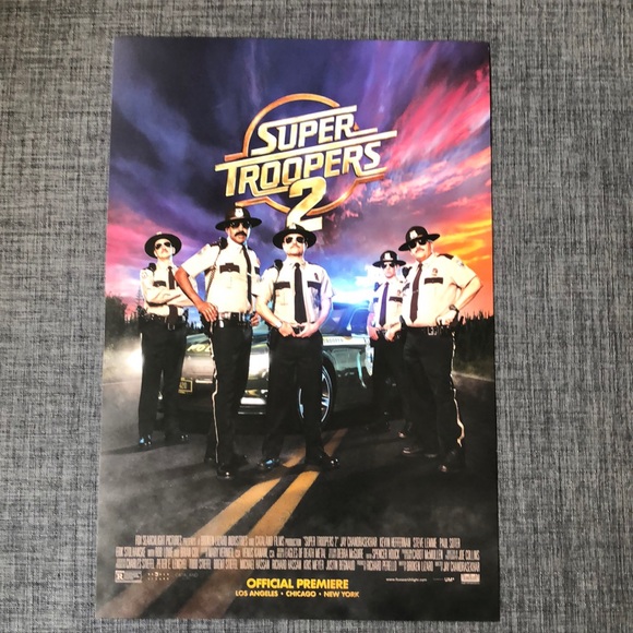 Super Troopers 2 Movie poster - Picture 1 of 2